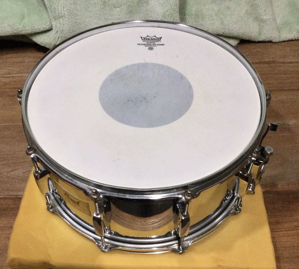 Pearl Steel Shell ・314732 】スネア ドラム 14インチ× 6.5 インチ