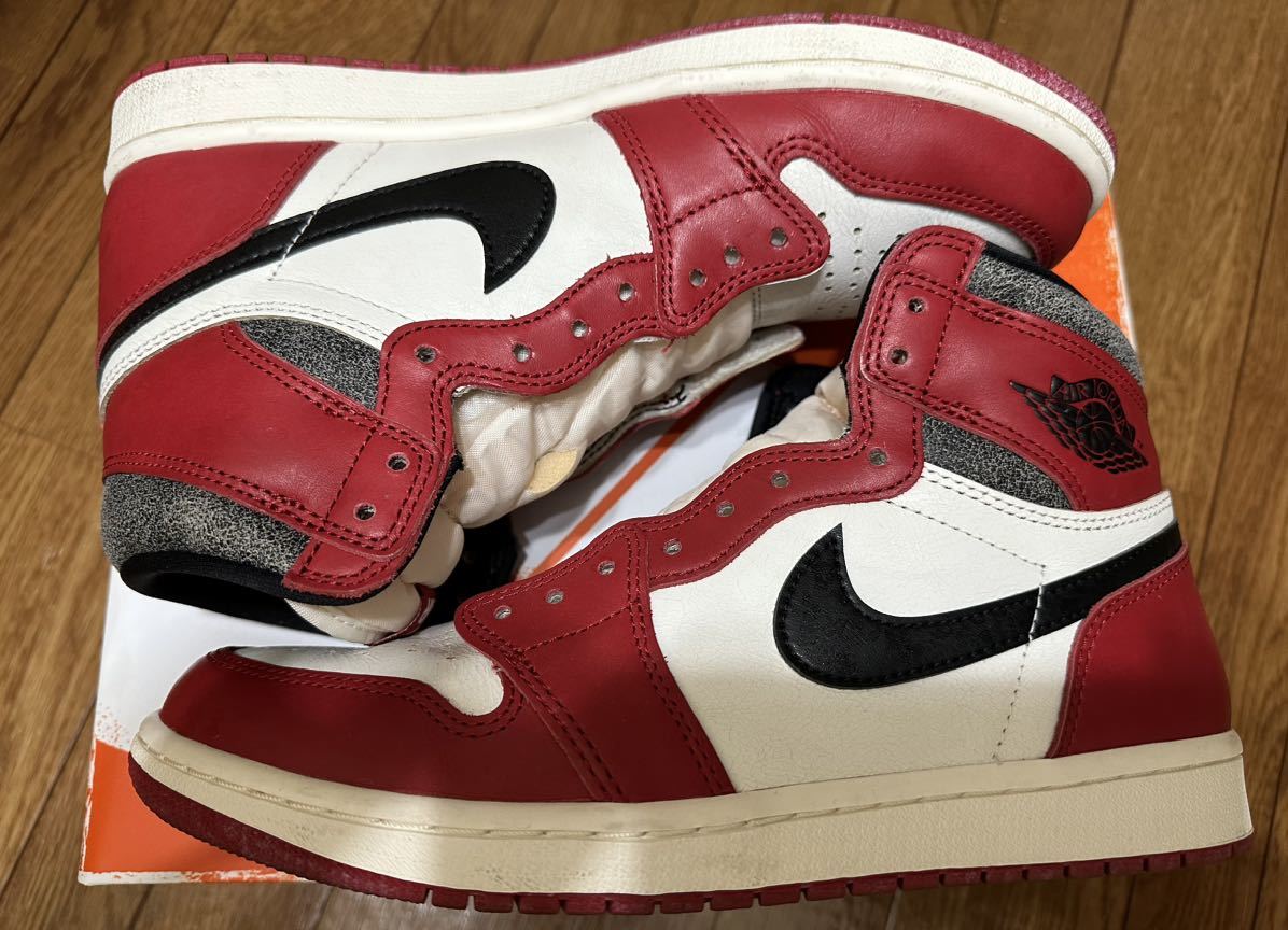中古品】1円スタート!SNKRS購入 US9 27cm ナイキ NIKE AIR JORDAN 1