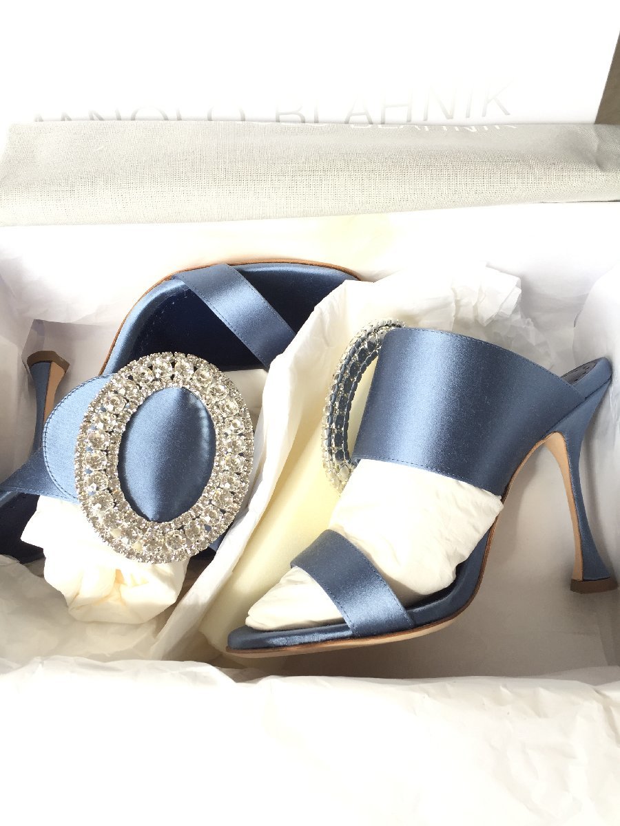 即決 新品箱付 定価15.4万円 マノロブラニク MANOLO BLAHNIK 人気