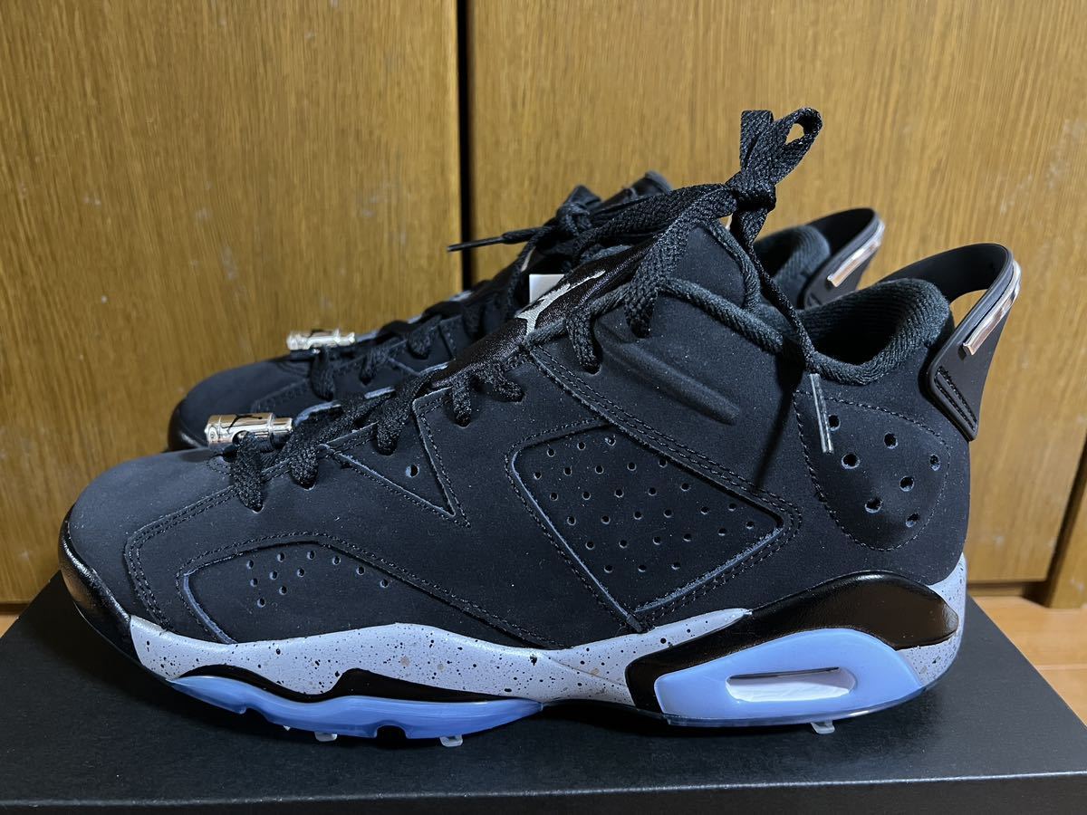 ★限定★ナイキ エア ジョーダン レトロ 6 NGR P23 ゴルフGOLF ゴルフ NIKE JORDAN RETRO 6 G NGR P23 ゴルフシューズ 26cm_画像2