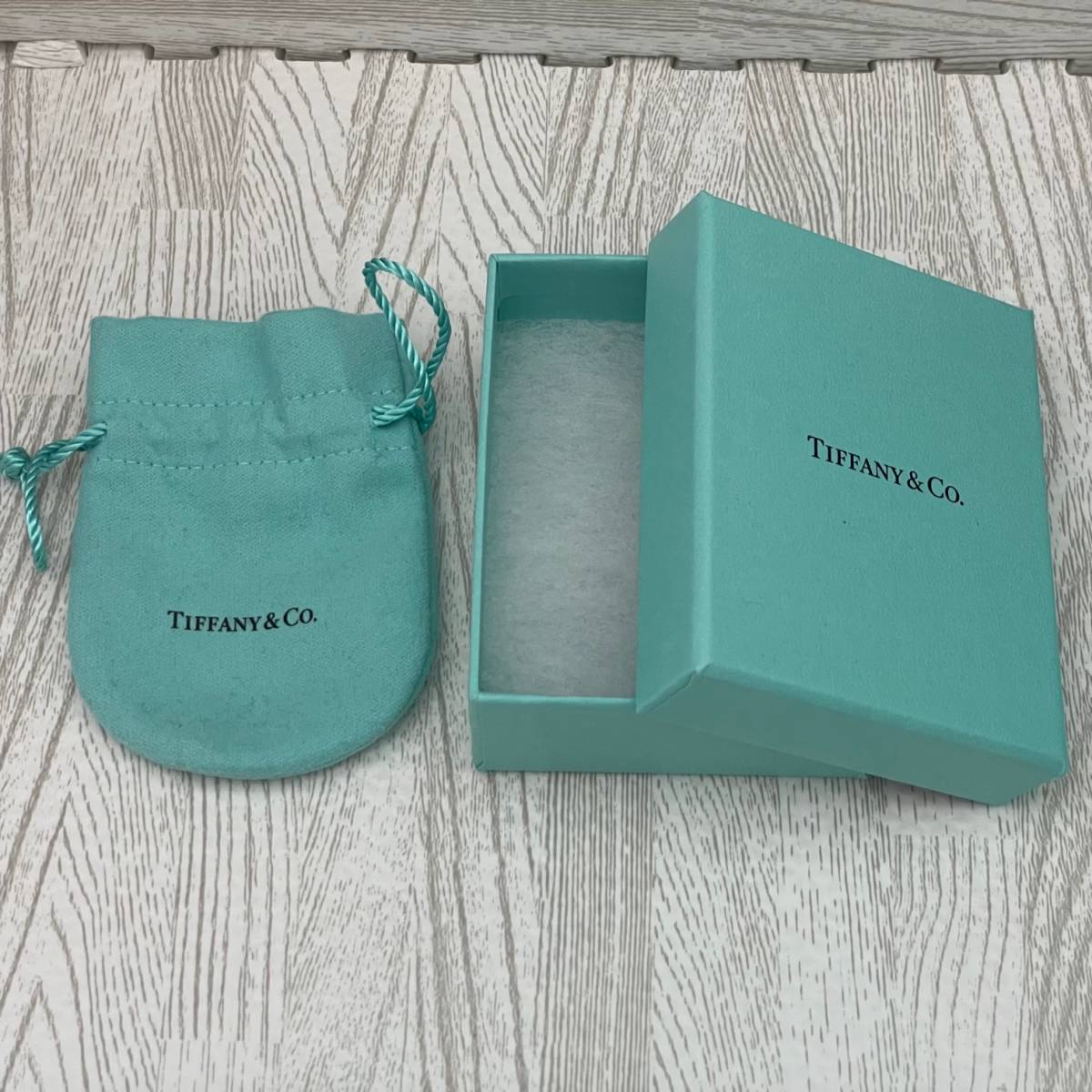 品 TIFFANY＆Co ティファニー アクセサリー空箱 保存袋 巾着 紙袋 空箱