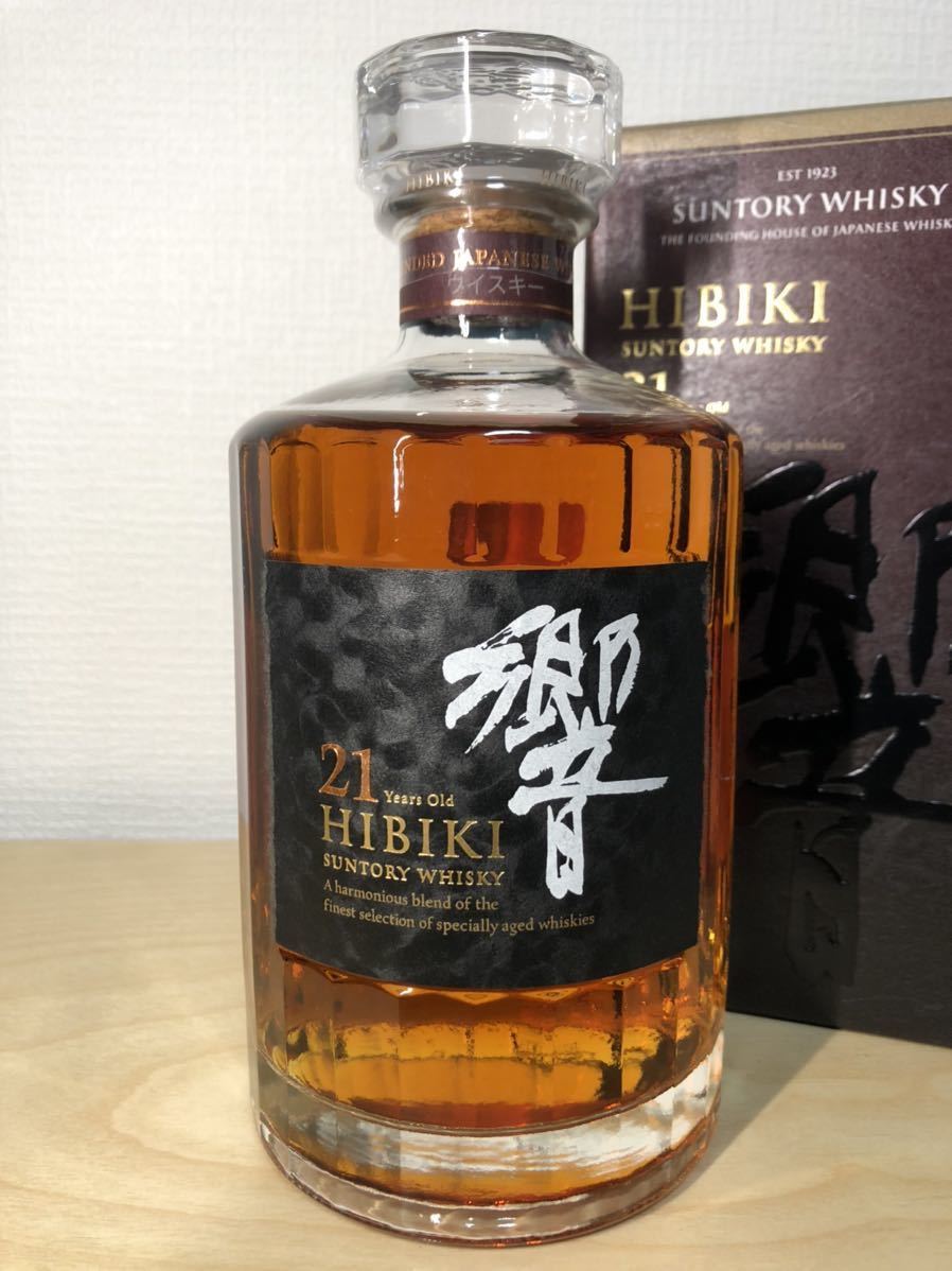 未開栓、新品】サントリーウイスキー 響21年 700ml 43% 箱有り