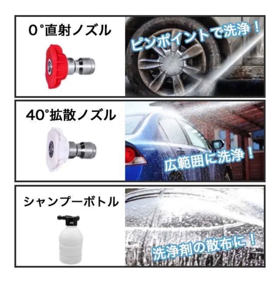 新製品 高圧洗浄機 コードレス 充電式 マキタ makita  互換　洗車  掃除