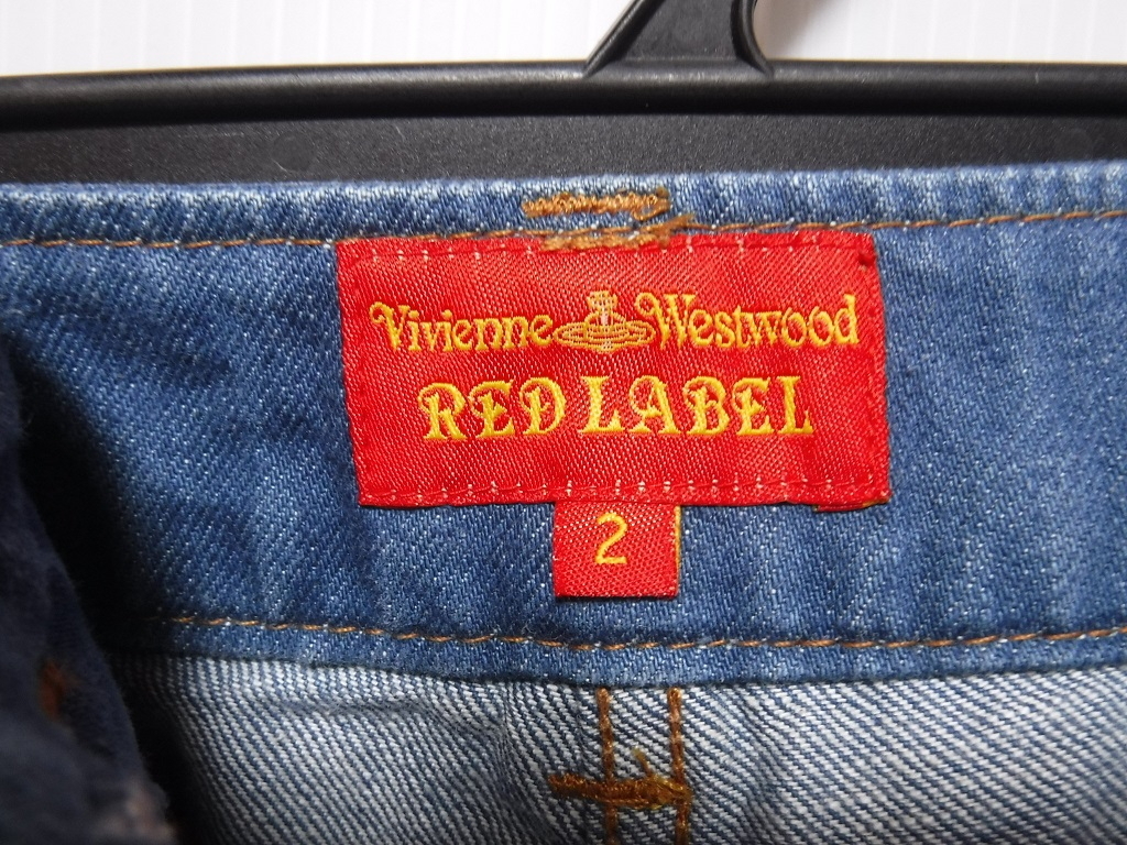 即決■★Vivienne Westwood RED LABEL★■スリムパンツ：SIZE=2