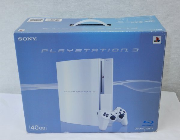 5554 新品未使用保管品☆ ソニー プレイステーション3 ホワイト SONY