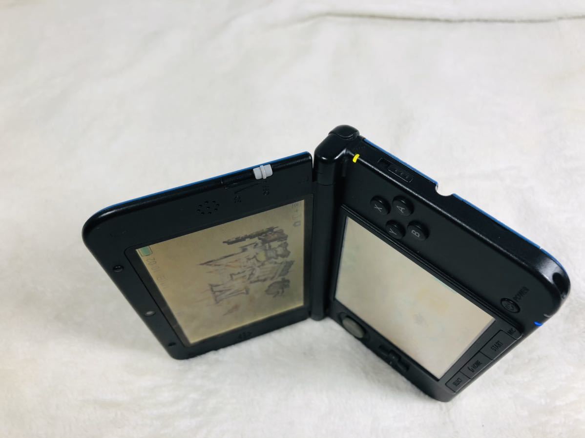 ニンテンドー3DSLL本体 ブルー×ブラック ニンテンドー3DS 簡易