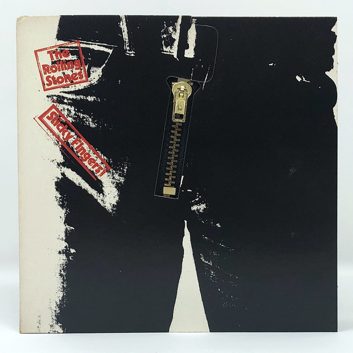 US 限定盤 Mini Vinyl 仕様 CD★ROLLING STONES / STICKY FINGERS★ジッパー付き紙ジャケット、ピクチャーインナー付き_画像1