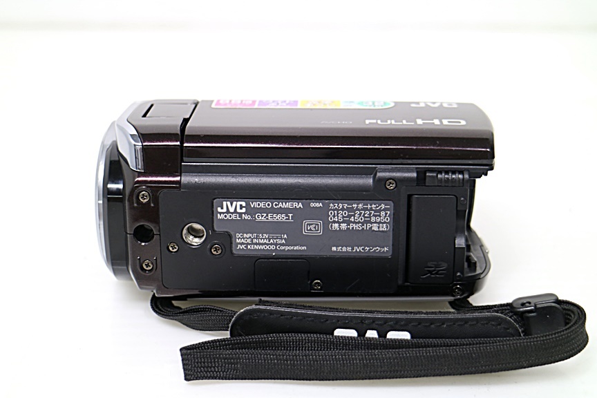 M4s154 デジタルビデオカメラ JVC Everio 動作未確認 60サイズ