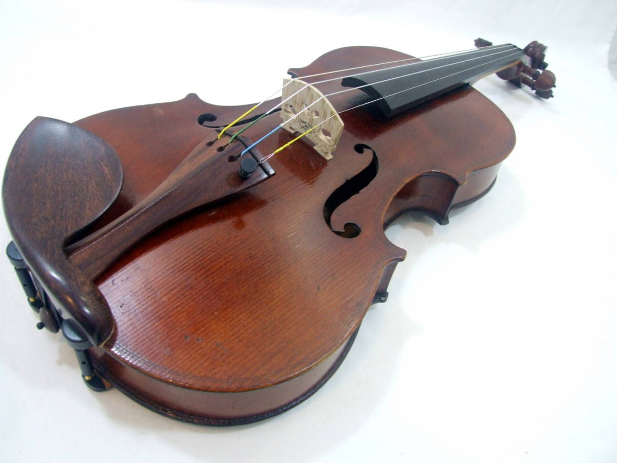 メンテ済 Ca 1880年 モダン フレンチ製 バイオリン 4/4 モダンサウンド