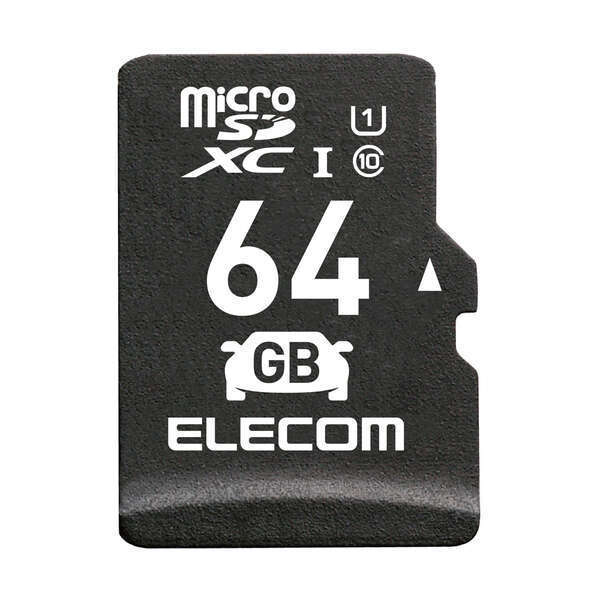 microSDXCメモリカード 64GB ドライブレコーダーや書込み回数が多い用途に最適！車内でも安心して使用できる高耐久モデル: MF-DRMR064GU11