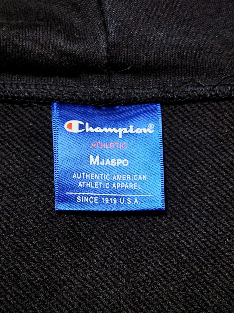 《大人気》Champion チャンピオン ジャージ ジャケット ナイロン 黒 M