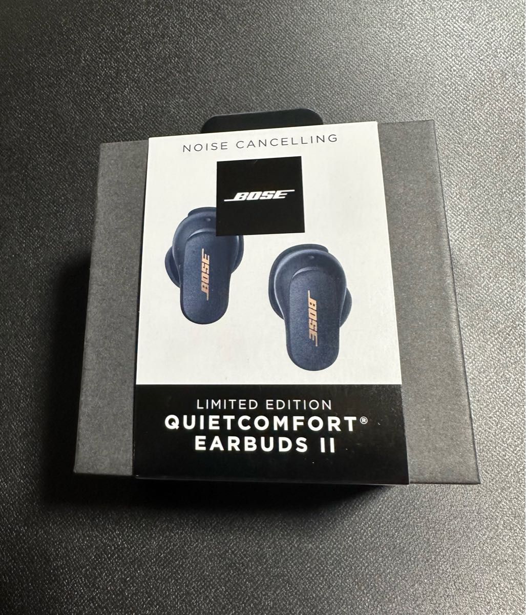 激安！Bose QuietComfort Earbuds II QCEARBUDSIIMNB 限定ミッドナイトブルー