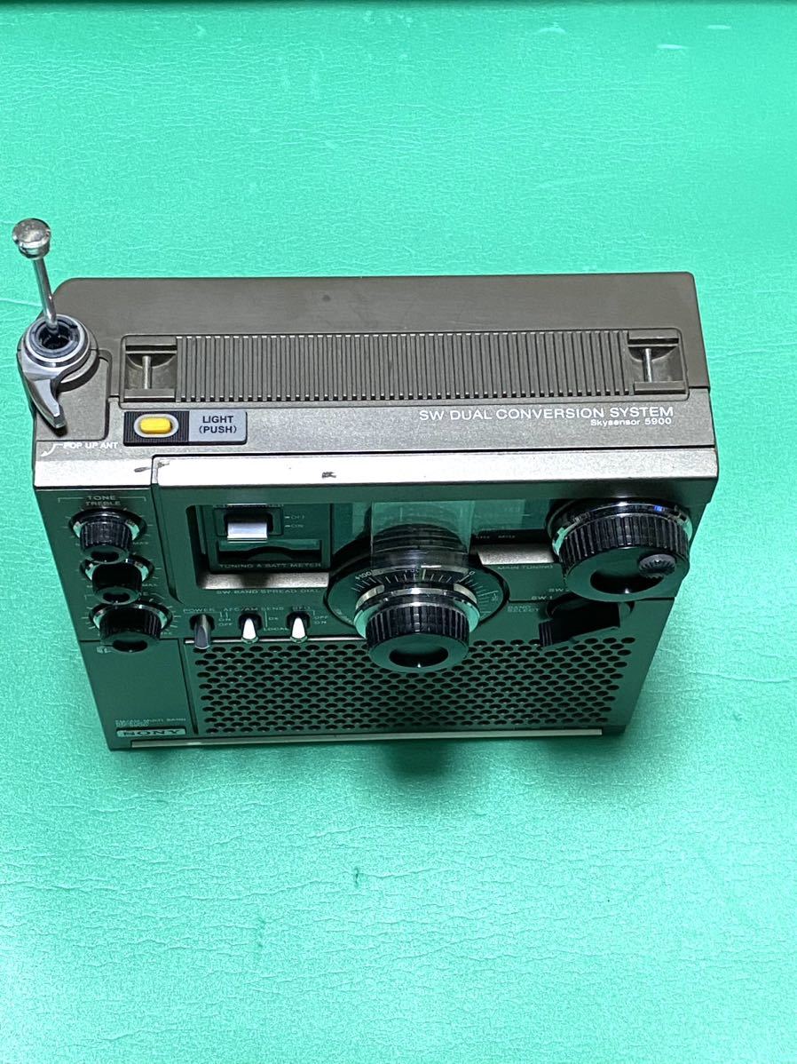 流行のアイテム ソニー スカイセンサー ICF-5900 後期型 整備品