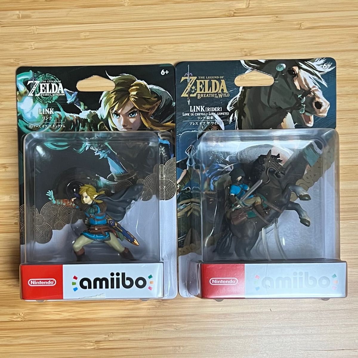 amiibo リンク  騎乗 ブレス オブ ザ ワイルド ティアーズ オブ ザ キングダム ゼルダの伝説 セット アミーボ