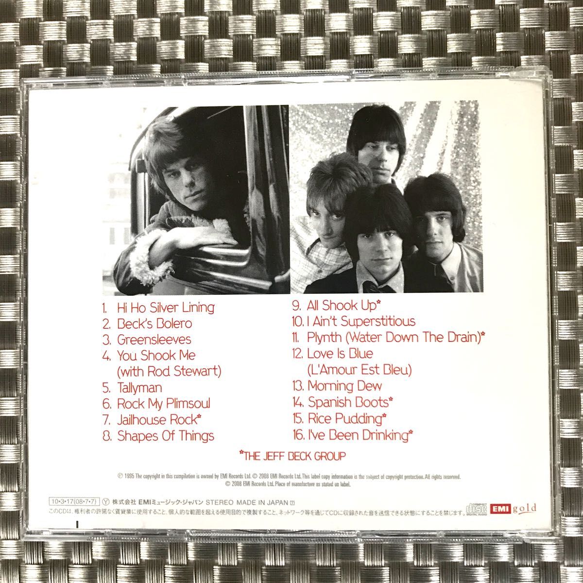 ◆ ジェフベック/《THE BEST OF Jeff Beck》(国内企画盤･CD)