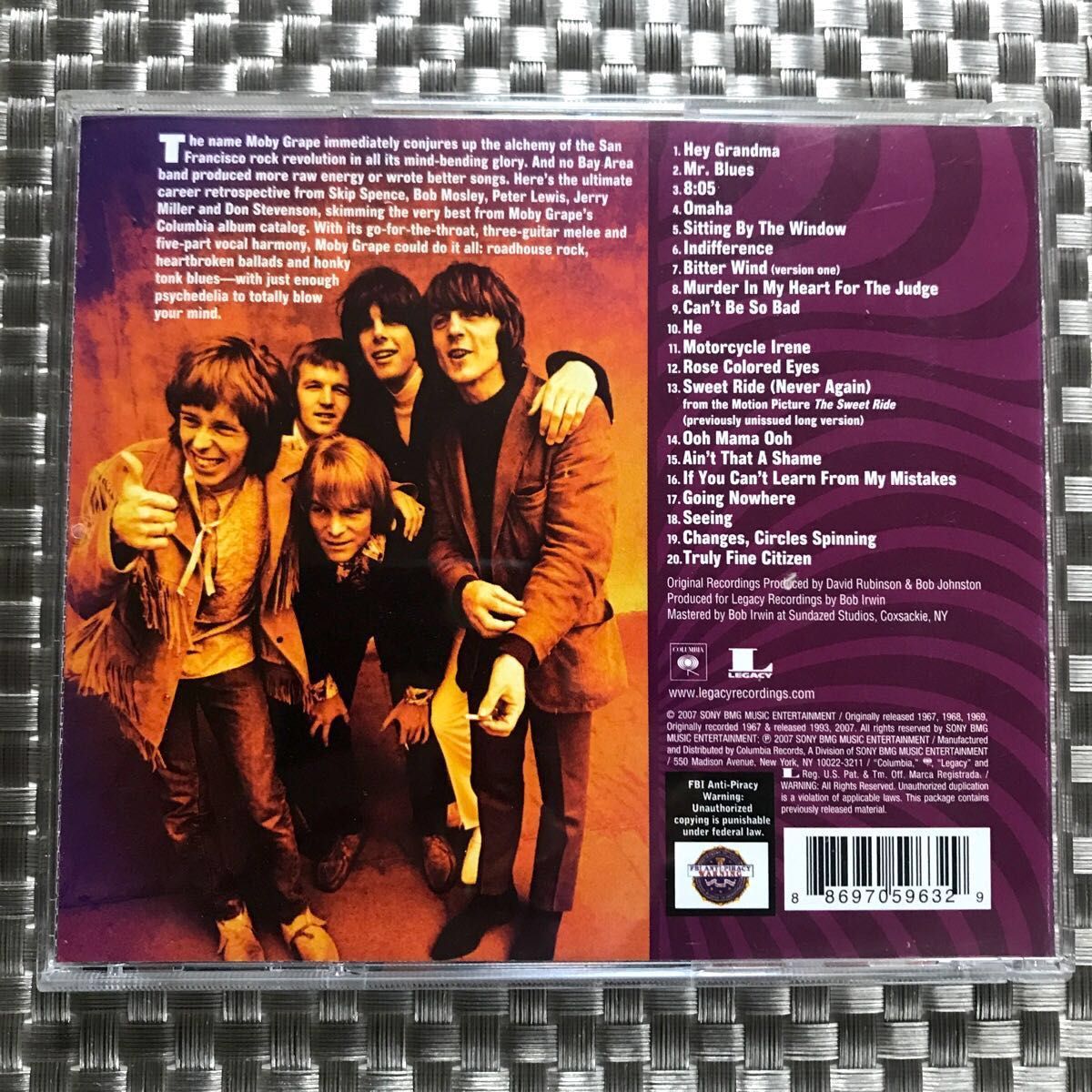 ◆モビー グレープ/《Listen My Friends The Best of Moby Grape》 [輸入盤･CD］