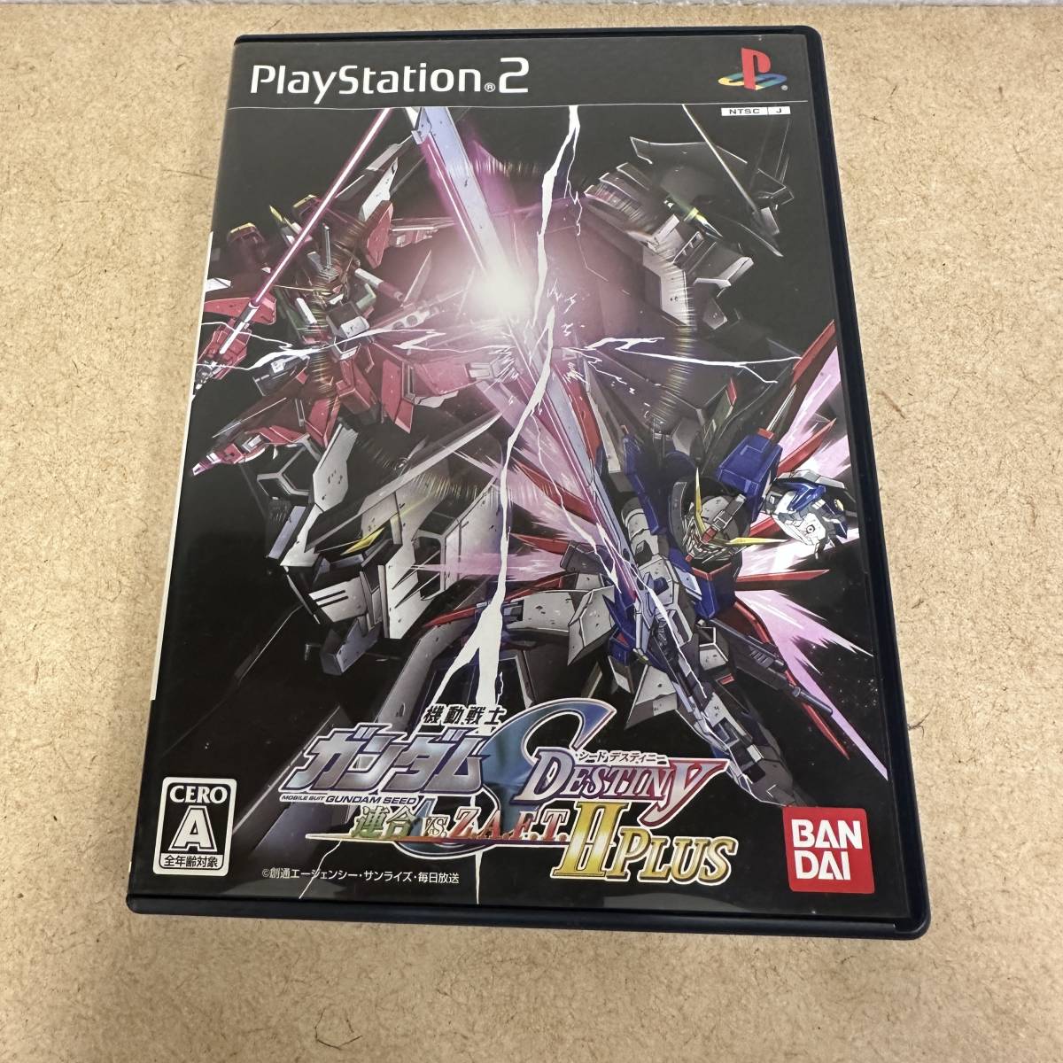 [11249] PlayStation2 機動戦士ガンダム 連邦VS.ジオン DX／機動戦士ガンダムSPEED DESTINY 連合VS.Z.A.F.T.Ⅱ PLUS_画像2