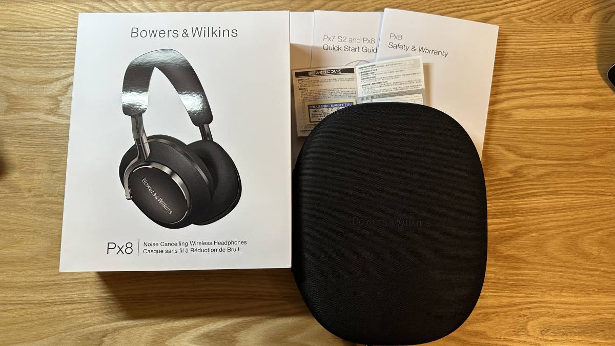 Bowers  Wilkins BW Px8 (ブラック) Bluetoothワイヤレスヘッドフォン 