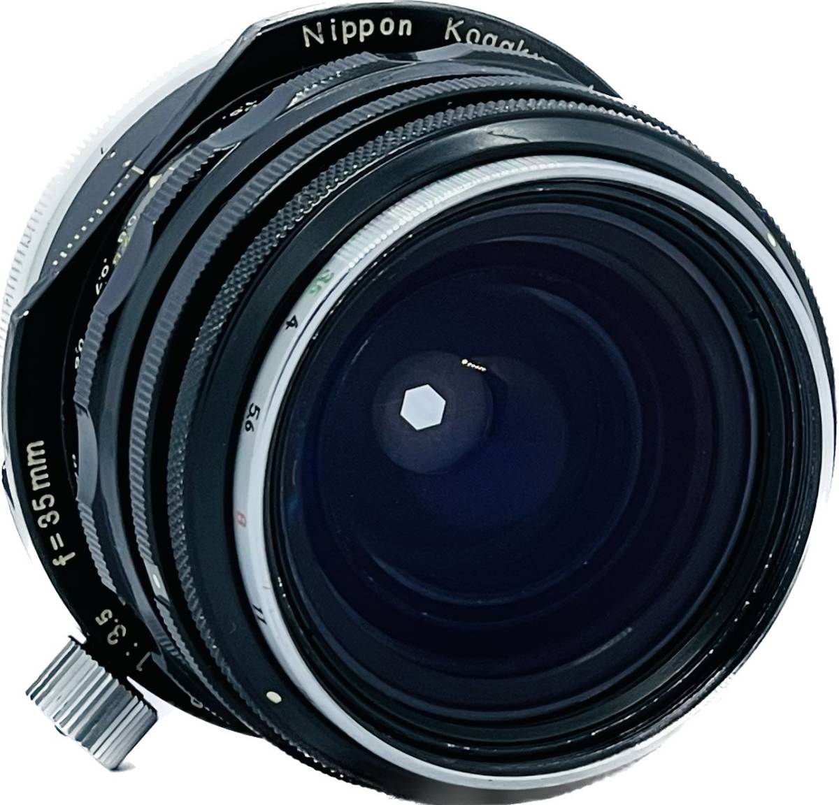 年中無休】 ☆希少良品☆ニコン PC-NIKKOR 35mm F3.5 Nippon Kogaku