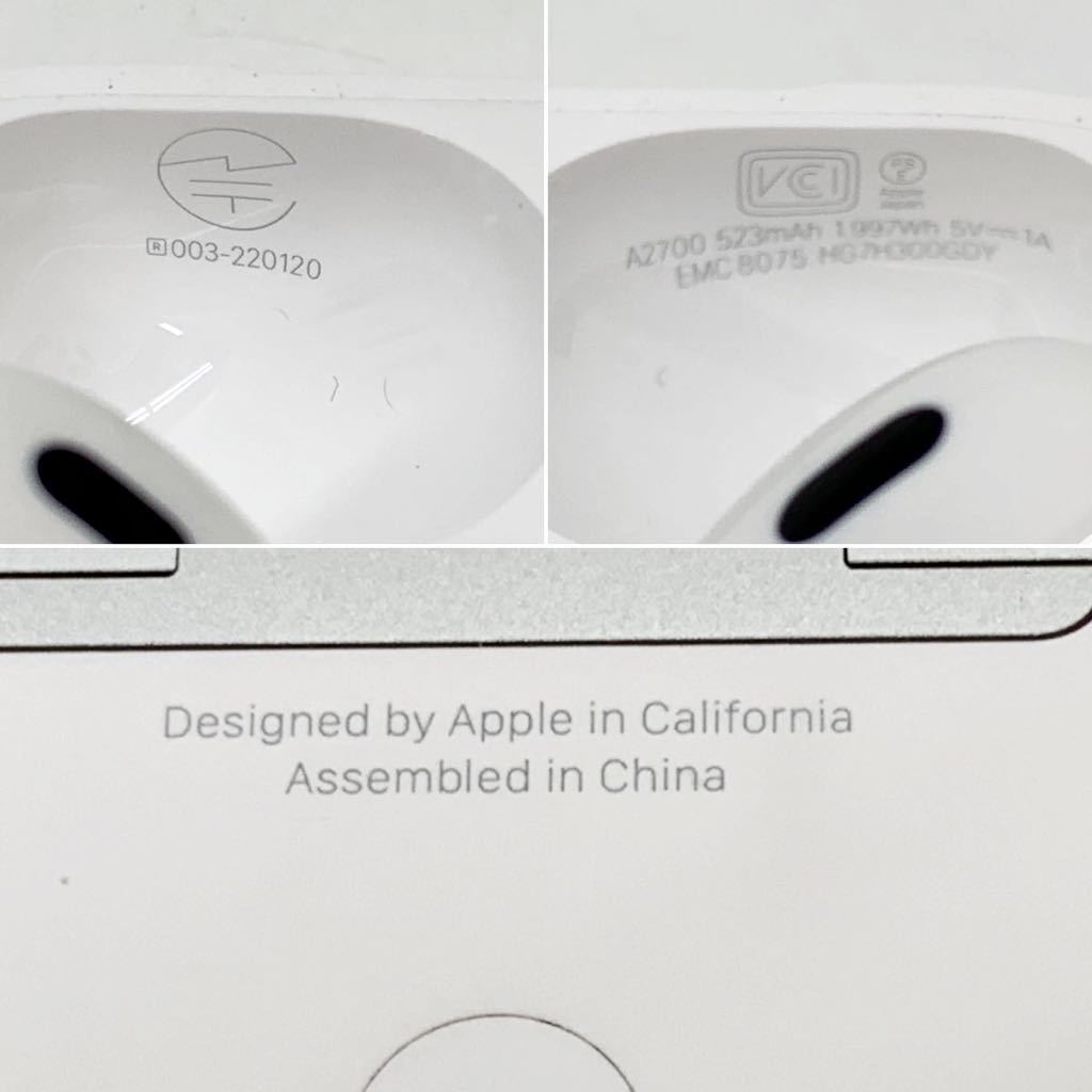 100H453☆美品! Apple Airpods Pro MQD83J/A 2nd generation/第2世代