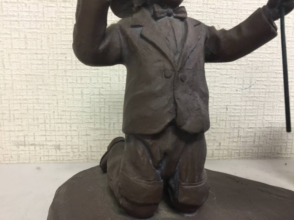 キムアンダーソン　銅像　ブロンズ像　小さな恋人たち　149/1000　高さ約22cm　横約20.5cm　重さ約3.77kg　彫刻　　　　B4_画像10