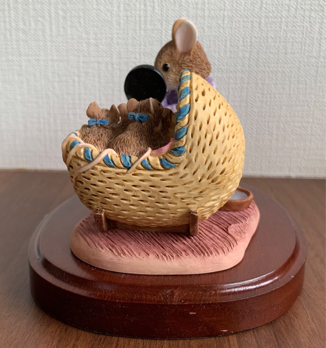 ハンカマンカと赤ちゃん フィギュリン ピーターラビット100周年 ハンカマンカと赤ちゃん フィギュリン ピーターラビット100周年