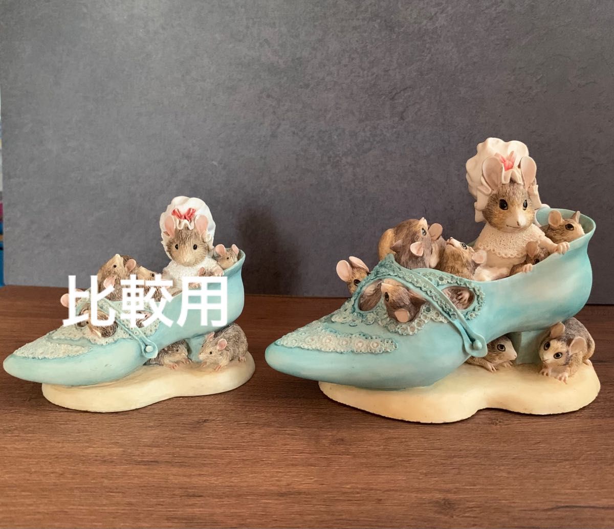 靴の中にすんでいたおばあさん フィギュリン ピーターラビット 靴の中にすんでいたおばあさん フィギュリン ピーターラビット