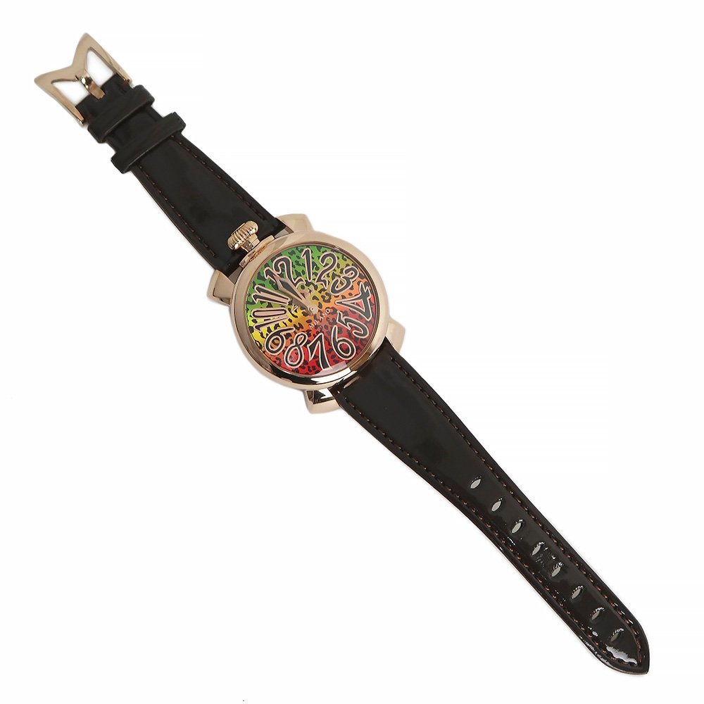 新品・未使用品)ガガミラノ ステンレス エナメル マヌアーレ 40MM 500