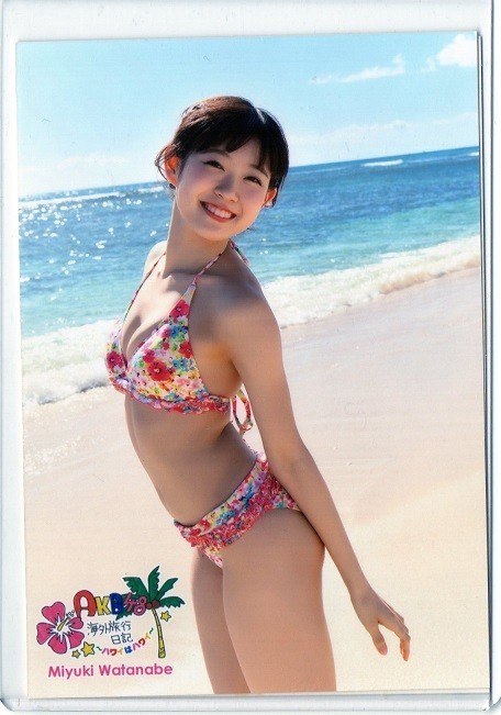 !AKB48 NMB* Watanabe Miyuki traveling abroad diary - Hawaii is Hawaii - official life photograph bikini E