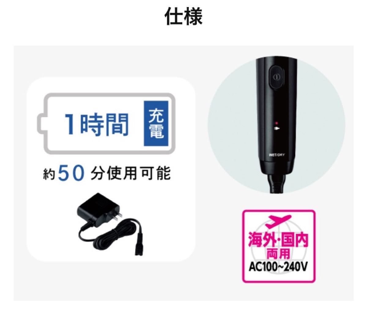 国内発送 新品 Panasonic ボディトリマー ボディシェーバーER-GK82-K