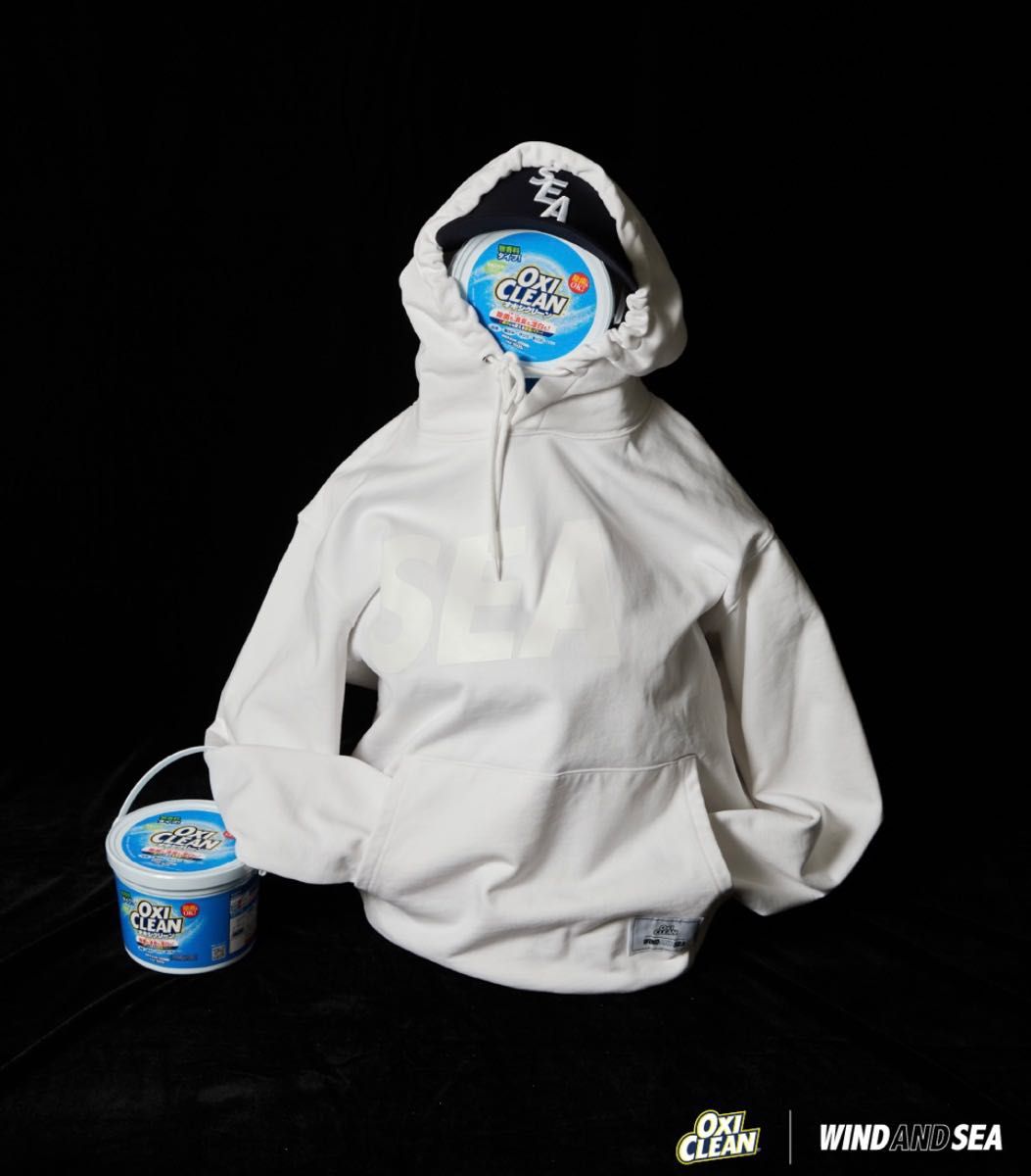 新品・未使用】WIND AND SEA×OXICLEAN パーカー ホワイト | alfasaac.com