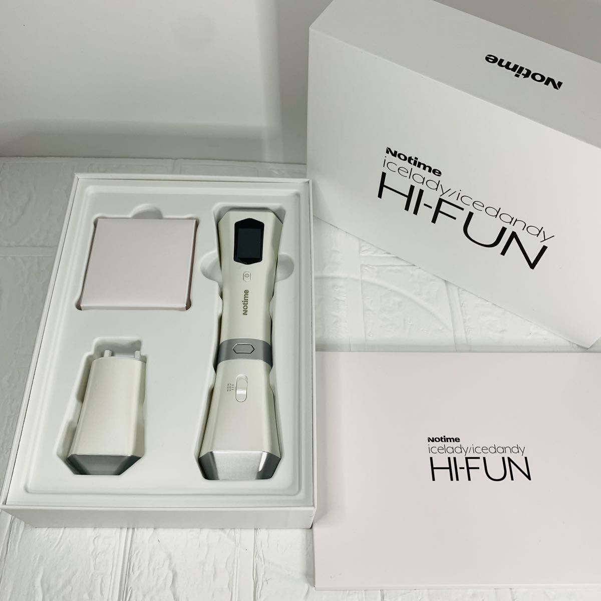 Notime SKB-2208 WHITE 家庭用ハイフン - フェイスケア Notime SKB-2208 WHITE 家庭用ハイフン - フェイスケア