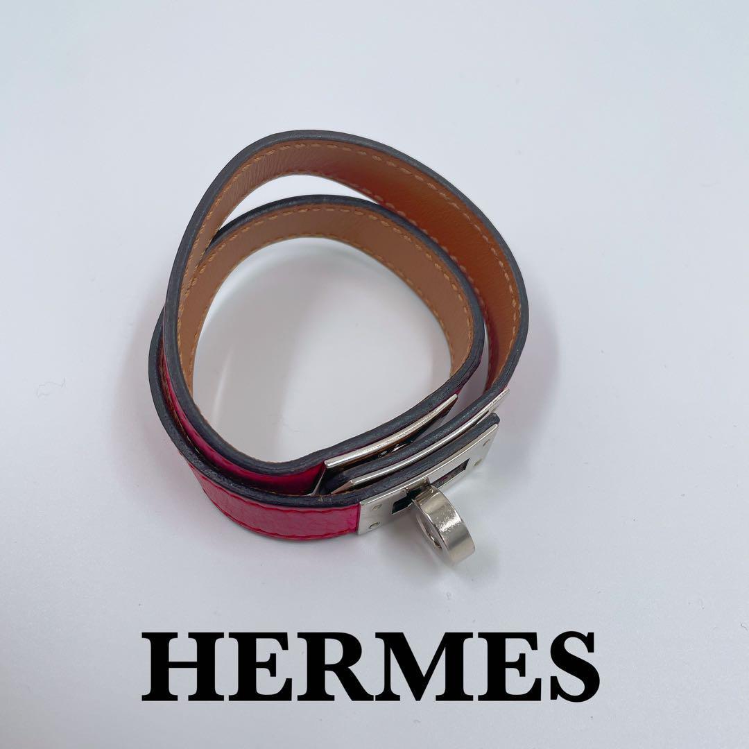 【正規品・美品】Hermes　ケリードゥブルトゥール　ブレスレット　即日配送_画像1