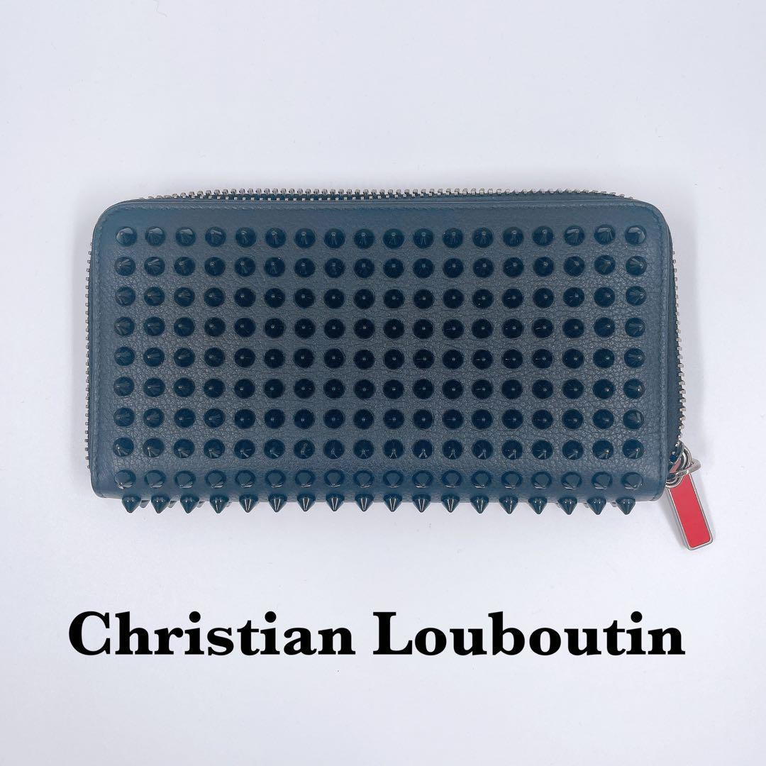 【正規品・美品】Christian Louboutin　ラウンドジップウォレット　長財布