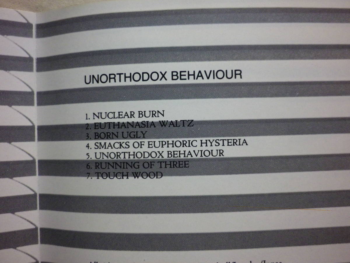 『Brand X/Unorthodox Behaviour(1976)』(Charisma Records CASCD1117,1st,UK盤,Jazz,Phil Collins,Percy Jones)_画像4