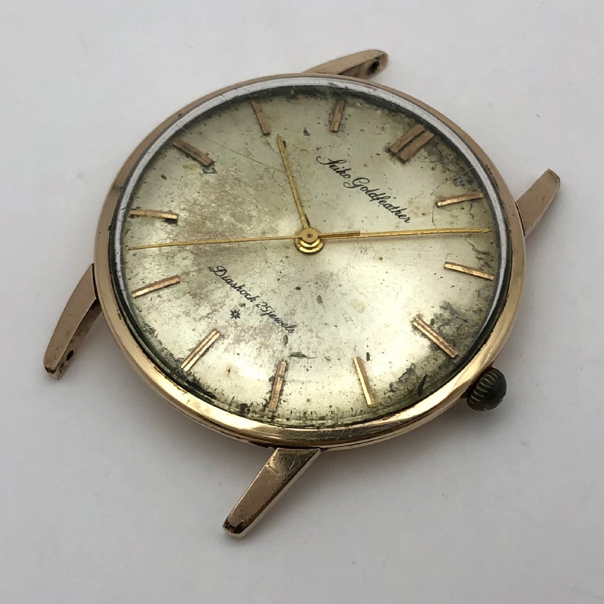 1円~/SEIKO/セイコー/GOLDFEATHER/ゴールドフェザー/15008E/25石