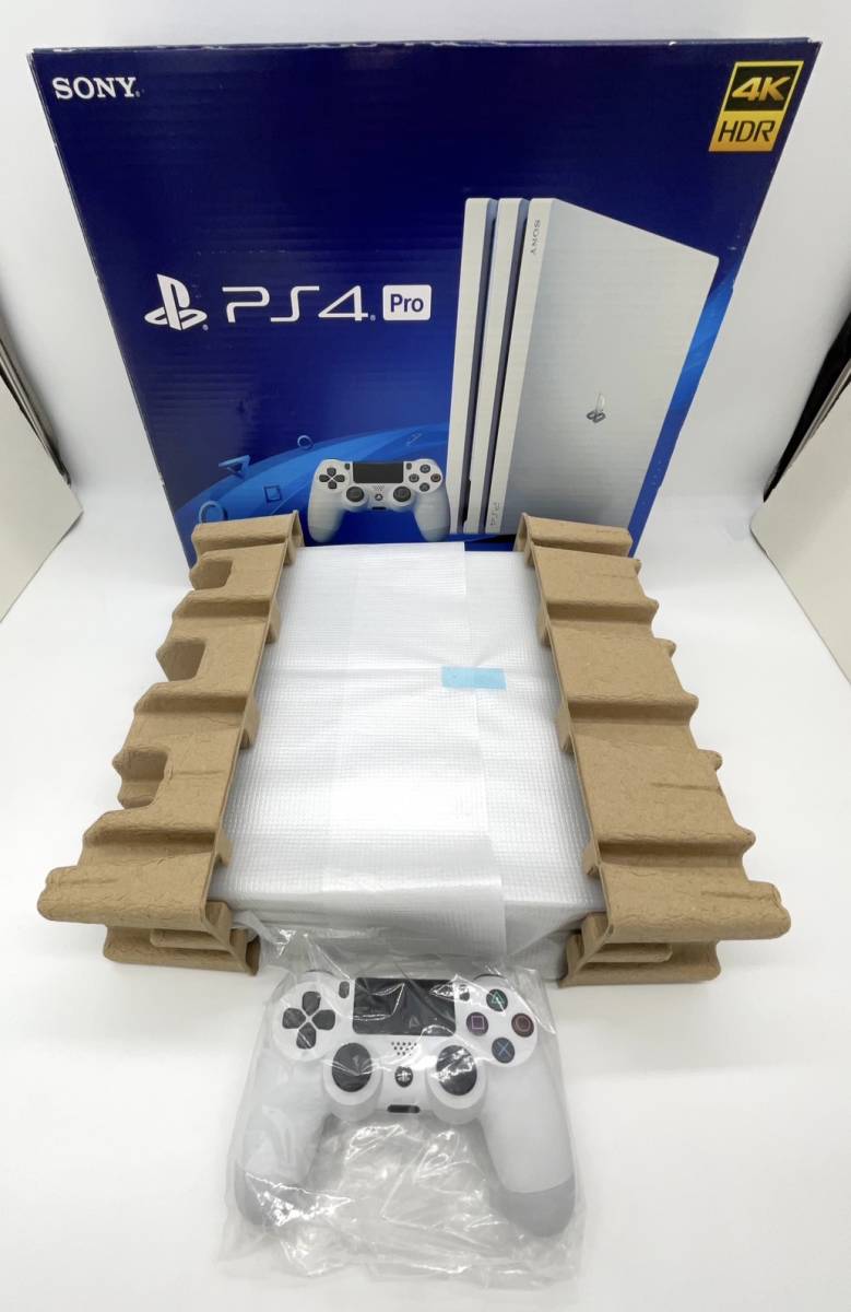 PlayStation 4 Pro グレイシャーホワイト 1TB (CUH-7200BB02)【美品