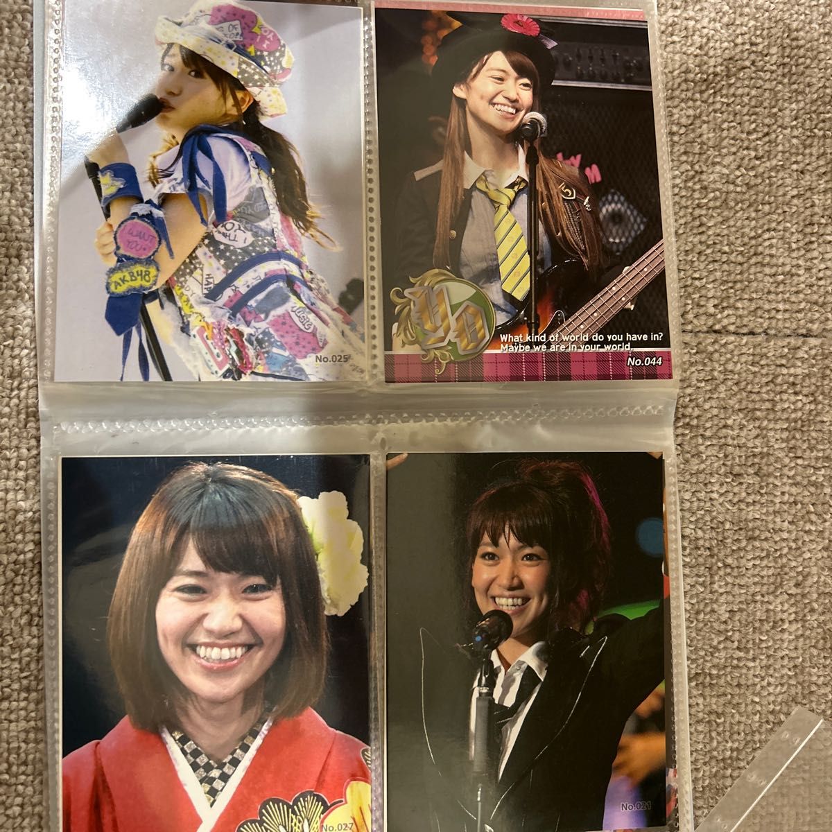 AKB48のフォトカード 