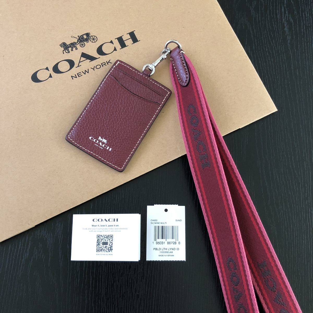 新商品】COACHコーチ 女性レディース カード/小物/定期入れ 新品 鈴