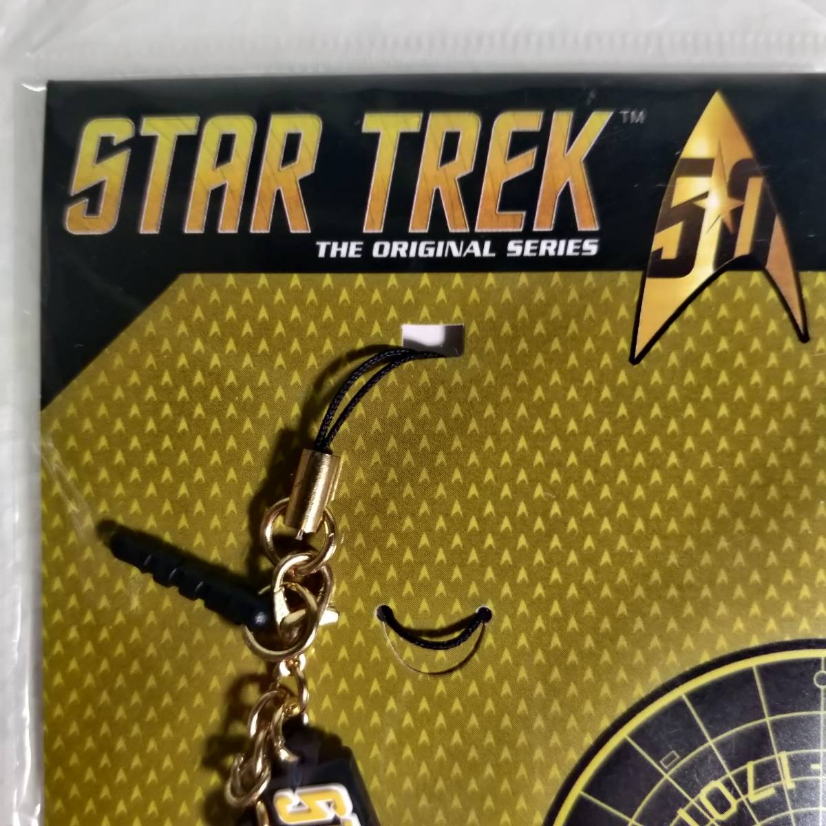 2016 STAR TREK BEYOND Star Trek biyondoSTAR TREK THE ORIGINAL SERIES 50 anniversary commemoration earphone Jack mascot 