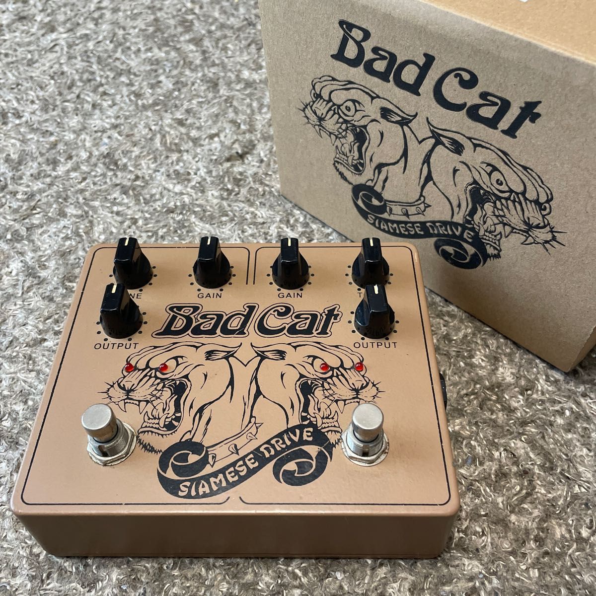 Bad Cat SIAMESE DRIVE ギター バッドキャット エフェクター