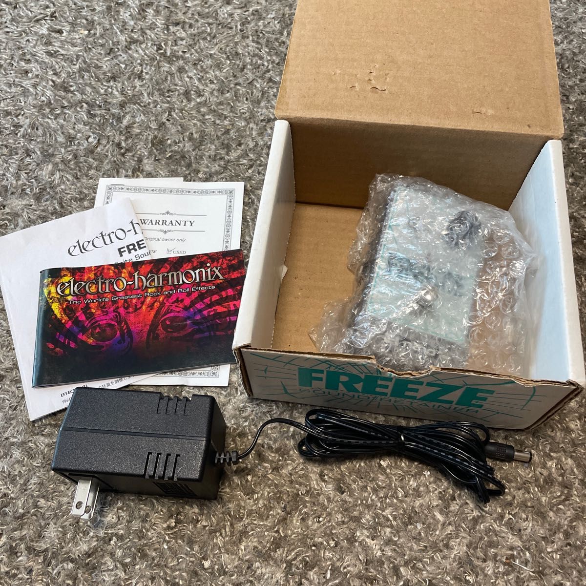 Electro Harmonix Freeze ギター ベース エフェクター