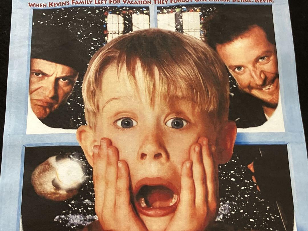 【新品】 ホームアローン Tシャツ　Home Alone　マコーレー・カルキン　映画　90's ムービー　ハリウッド ブラック　XL 黒_画像7