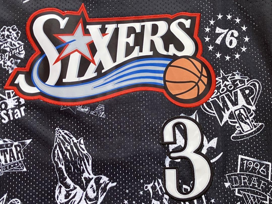 未使用品】NBA SIXERS IVERSON #3 アレン・アイバーソン76ers 未使用品】NBA SIXERS IVERSON #3 アレン・アイバーソン76ers