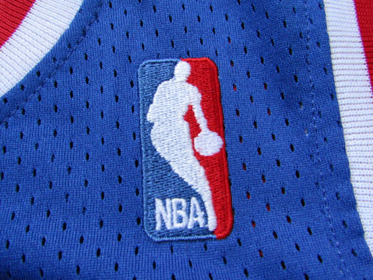 未使用品 NBA RODMAN #10 デニス・ロッドマン PISTONS デトロイト・ピストンズ ユニフォーム バッドボーイズ ゲームシャツ 刺繍 ジャージの画像8