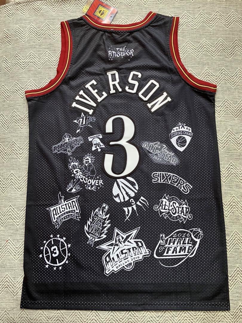 未使用品】NBA SIXERS IVERSON #3 アレン・アイバーソン76ers 