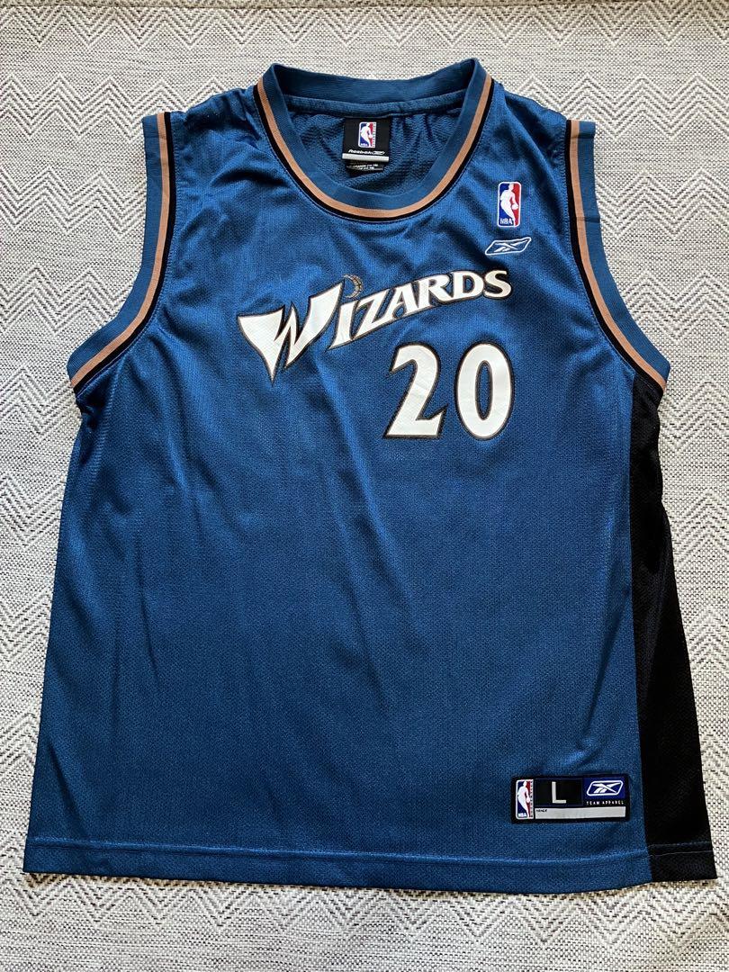 NBA Wizards Rally Hughes Junior Uniform Adidas Adidas Made Maimi Heat Jersey Top Kids