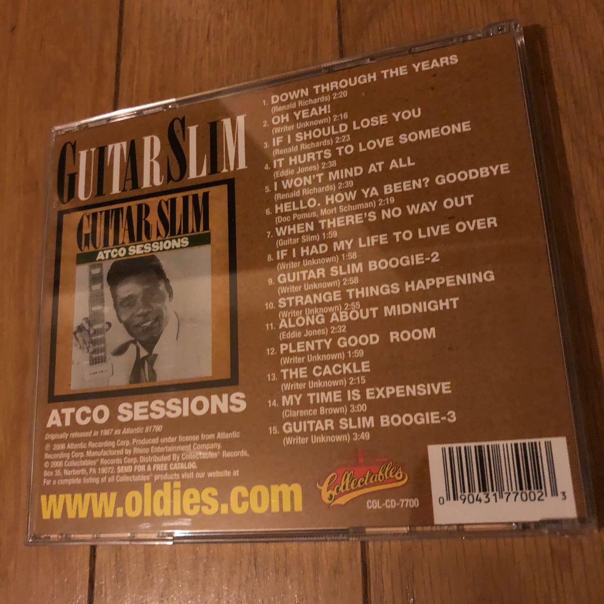 GUITAR SLIM ATCO SESSIONS /輸入盤CD_画像2