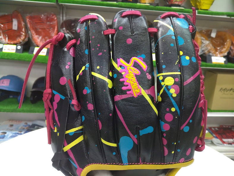 ★新品未使用★久保田スラッガー 限定軟式用グラブ オールスター仕様 右投げ用 世界に一つだけのデサイン 専用グラブ袋付き