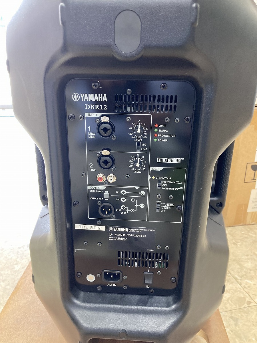 YAMAHA☆DBR12☆パワードスピーカー☆ペア☆美品☆使用2回 | www